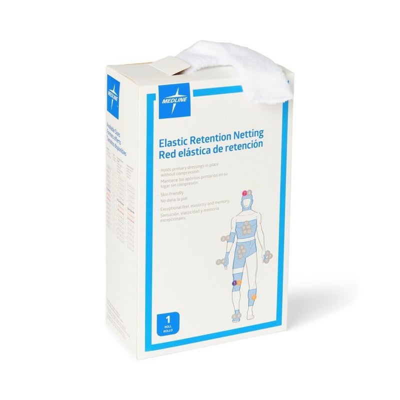 Medline Elastic Net Retention Dressing, Size 6, Large Leg/Small Head/Amputation, Latex-Free, 1 Count - Image 3